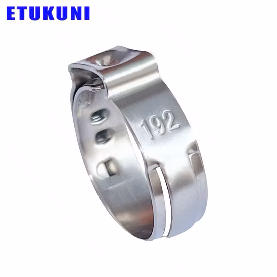Supply Stainless Steel Single Ear Endless Hydraulic Air Hose Clamp