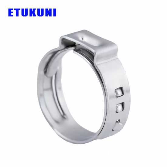 Supply Stainless Steel Single Ear Endless Hydraulic Air Hose Clamp